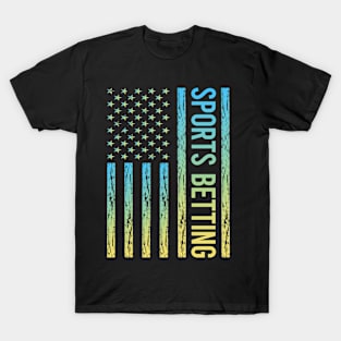 Gradient Flag 02 Sports Betting T-Shirt